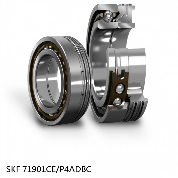 71901CE/P4ADBC SKF Super Precision,Super Precision Bearings,Super Precision Angular Contact,71900 Series,15 Degree Contact Angle