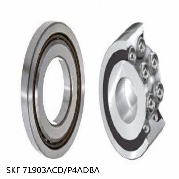 71903ACD/P4ADBA SKF Super Precision,Super Precision Bearings,Super Precision Angular Contact,71900 Series,25 Degree Contact Angle