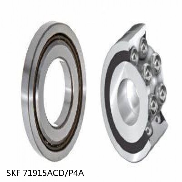 71915ACD/P4A SKF Super Precision,Super Precision Bearings,Super Precision Angular Contact,71900 Series,25 Degree Contact Angle