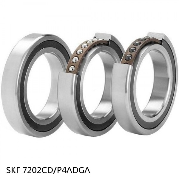 7202CD/P4ADGA SKF Super Precision,Super Precision Bearings,Super Precision Angular Contact,7200 Series,15 Degree Contact Angle