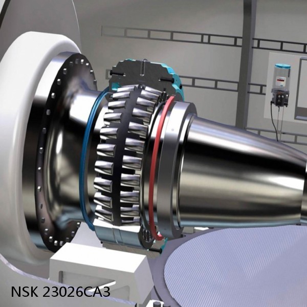 23026CA3 NSK Railway Rolling Spherical Roller Bearings #1 small image