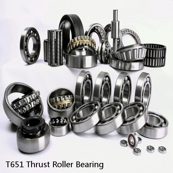 T651 Thrust Roller Bearing #1 small image