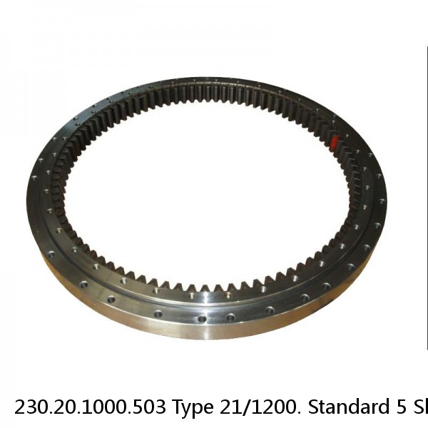 230.20.1000.503 Type 21/1200. Standard 5 Slewing Ring Bearings #1 small image