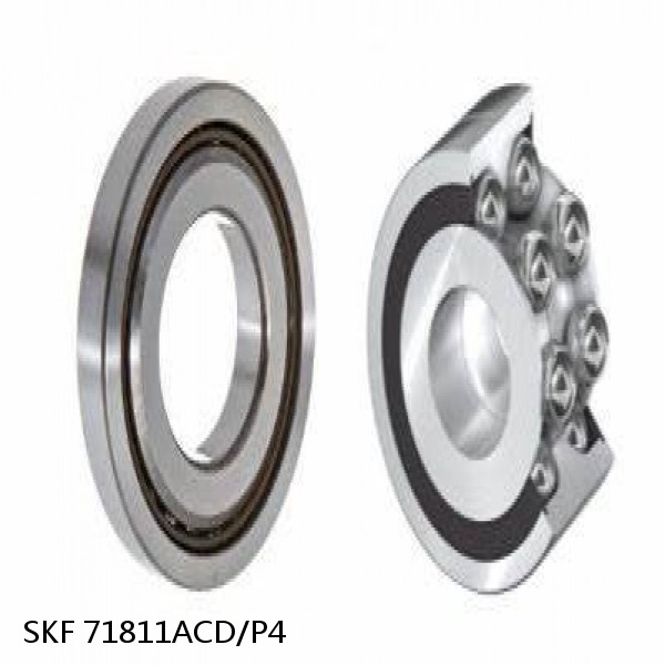 71811ACD/P4 SKF Super Precision,Super Precision Bearings,Super Precision Angular Contact,71800 Series,25 Degree Contact Angle