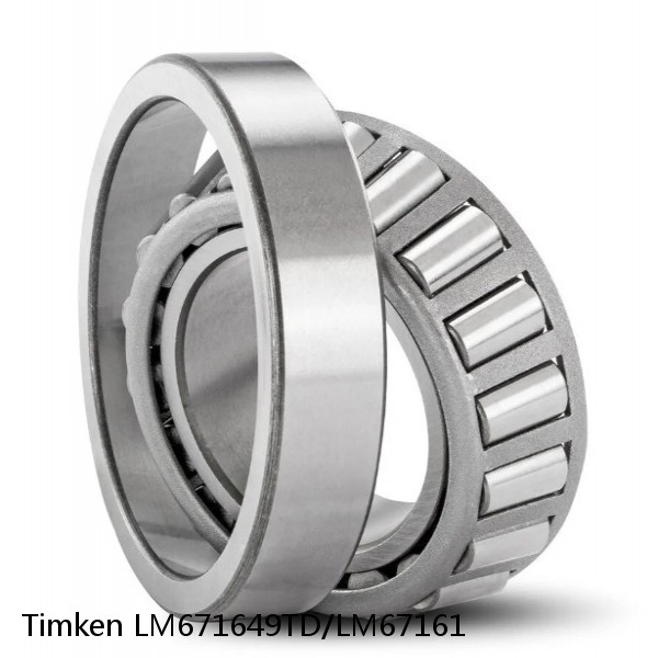 LM671649TD/LM67161 Timken Cylindrical Roller Radial Bearing