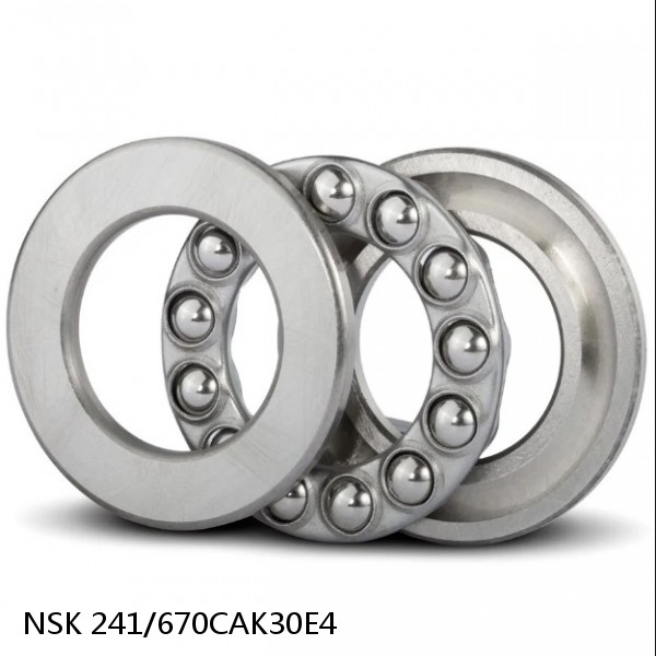 241/670CAK30E4 NSK Spherical Roller Bearing #1 small image