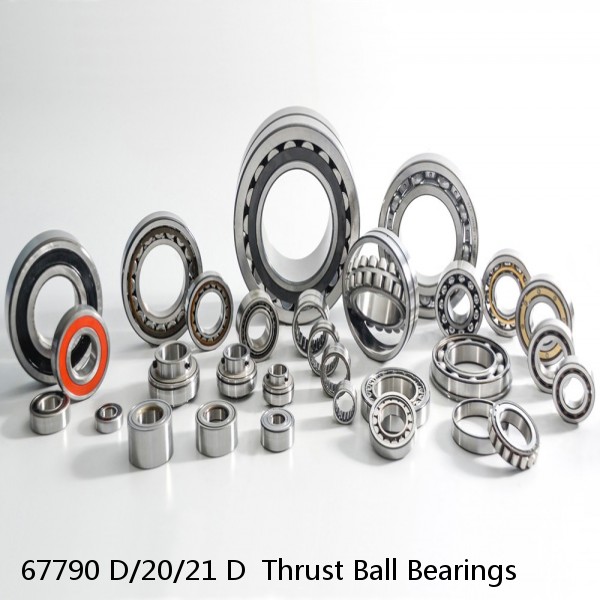 67790 D/20/21 D  Thrust Ball Bearings #1 image